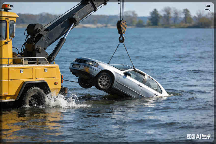 招远吊车救援电话【案例】